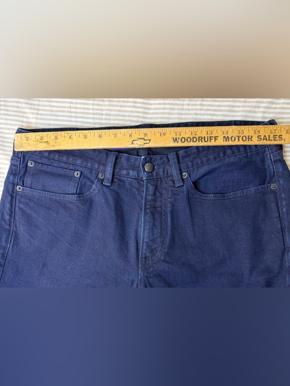 Ralph Lauren Purple Label Selvedge Denim Jeans Made In Italy READ - Picture 13 of 14